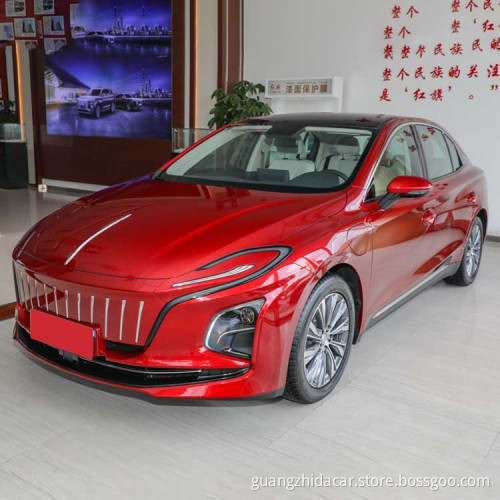 سيارات الدفع الرباعي 600km Electric Hot Sale E-HS EQM5 Sedan Hongqi E-HS9 7 مقعد سيارة EV جديدة